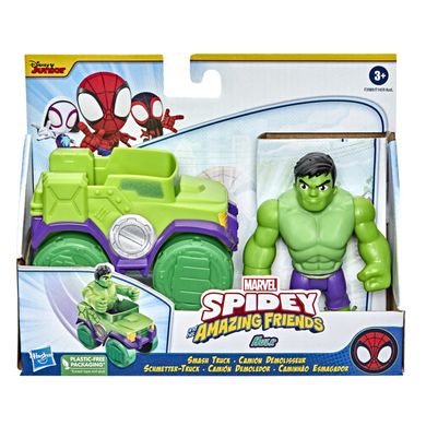 Spidey i super-kumple, figurka Hulk i pojazd