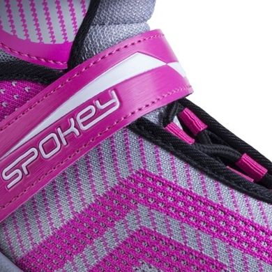 Spokey, Avate, rolki regulowane, różowe, rozmiar 31-34