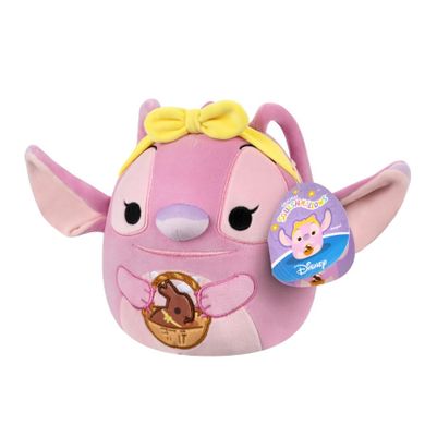 Squishmallows, Disney, Lilo i Stitch, Angel z królikiem czekoladowym, maskotka, 20 cm