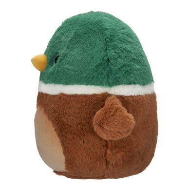 Squishmallows, Fuzzamallows, Avery, Mallard Duck, kaczka krzyżówka, maskotka, 30 cm