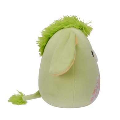 Squishmallows, Little Plush, Juniper Green Donkey, zielony osiołek, maskotka, 19 cm