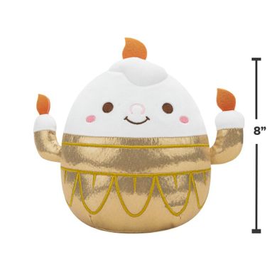 Squishmallows, Little Plush, Piękna i Bestia, Lumiere, świecznik, maskotka, 20 cm