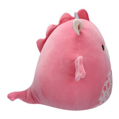 Squishmallows, Medium Plush, Aegi Pink Dragon, różowy smok, maskotka, 30 cm