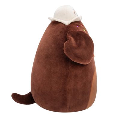 Squishmallows, Rico, Brownie Chocolate Lab, brązowy labrador, maskotka, 19 cm