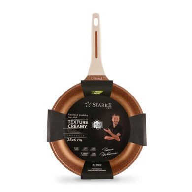 Starke Pro, Texture Creamy, patelnia, 28-6 cm