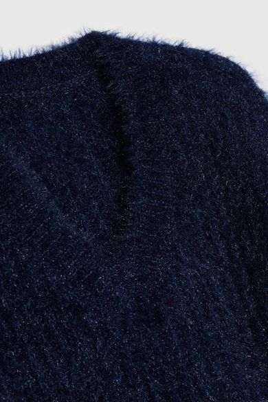 Sweter damski, granatowy, Moodo