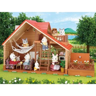 Sylvanian Families, Domki z bali i na drzewie, zestaw z figurkami, 5243
