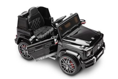 Toyz, samochód, Mercedes Benz G63, pojazd na akumulator, black