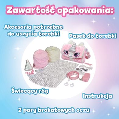 Vtech, Szyj i projektuj, torebka DIY, jednorożec