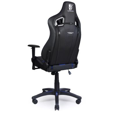 Warrior Chairs, fotel gamingowy, Dragon, niebieski