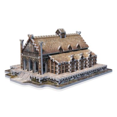 Wrebbit, Władca Pierścieni Złoty Dwór Edoras, puzzle 3D, 445 elementów