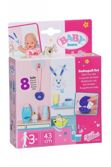 Baby Born, zestaw do zabawy w kąpieli dla lalki