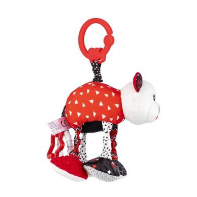 Balibazoo, Miś Jacuś, zawieszka z wibracją, kontrastowa