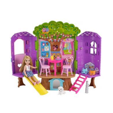 Barbie, Chelsea i jej domek na drzewie, zestaw z lalką