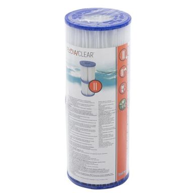 Bestway, filtr do pompy filtrującej, Typ II, 2 szt.