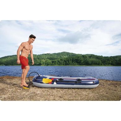 Bestway, ponton z wiosłami i pompką, Hydro-Force Treck X2