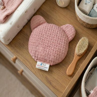 Bocioland, Miś, termofor z pestek wiśni z lawendą, wafel, retro róż