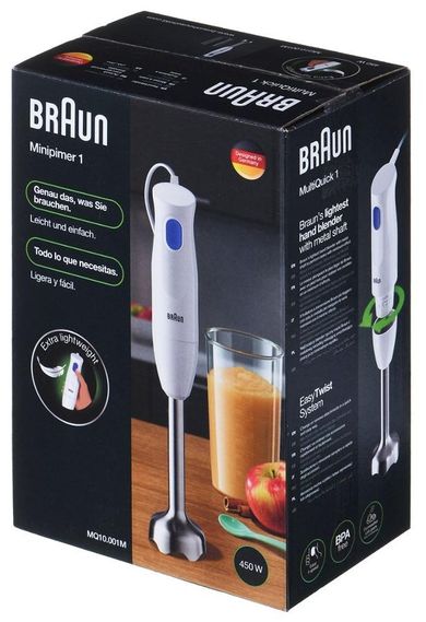 Braun, blender ręczny, 450W, MQ10.001MWH