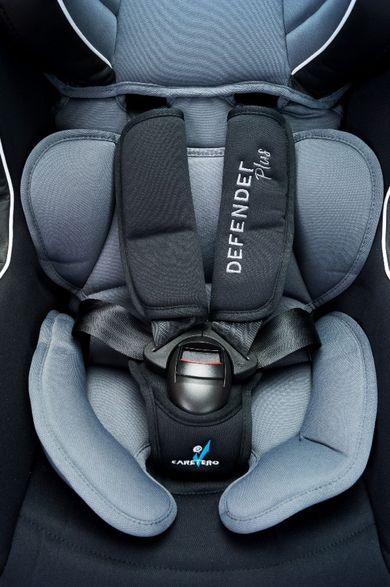 Caretero, Defender+ Isofix, fotelik samochodowy, 0-18 kg, grey