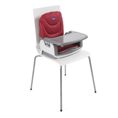 Chicco, Up To 5, krzesełko do karmienia, scarlet