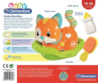 Clementoni, interaktywny śpiewający kotek