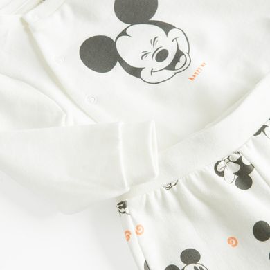 Cool Club, Dres dziewczęcy, ecru, Klub przyjaciół Myszki Mickey