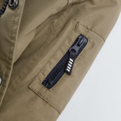 Cool Club, Kurtka chłopięca z kapturem, 3w1, khaki, brązowa