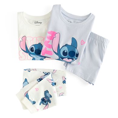 Cool Club, Piżama dziewczęca, mix, Lilo i Stitch, zestaw, 2 szt.