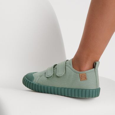 Cool Club, Trampki dziecięce, zielone, Zdrowa Stopa, podeszwa Barefoot