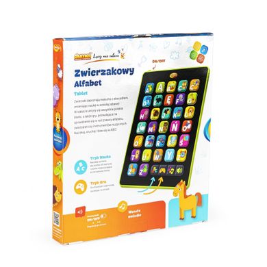 Dumel Discovery, Zwierzakowy alfabet, Tablet, zabawka interaktywna
