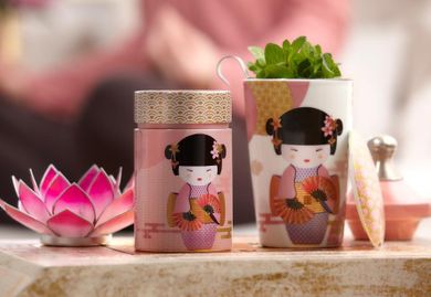 Eigenart, TeaEve, kubek z zaparzaczem, Little Geisha, Rose, 350 ml