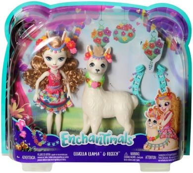 Enchantimals, Lluella Llama, lalka i zwierzątko, zestaw
