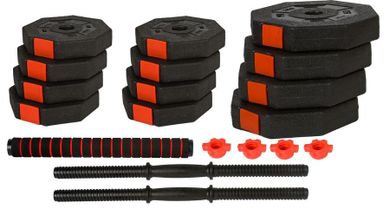 Enero Fit, regulowane hantle treningowe, z funkcją sztangi, 2-10 kg