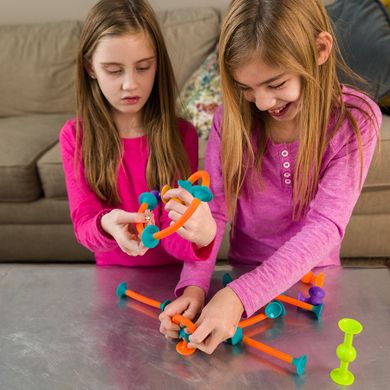 Fat Brain Toy Co, Squigz Toobz, przyssawki, 18 szt.