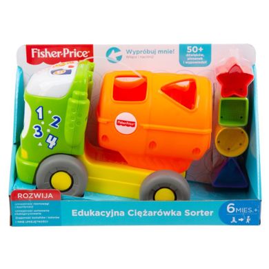 Fisher-Price, Ciężarówka sorter, pojazd, zabawka edukacyjna