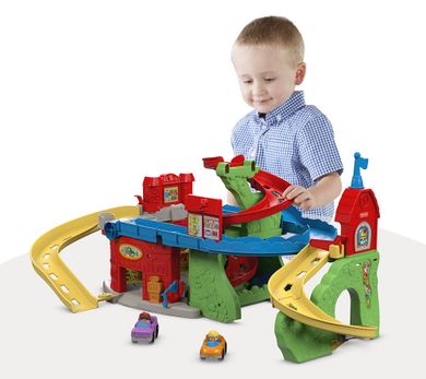 Fisher-Price, Little People, Górskie miasteczko 2w1, zestaw