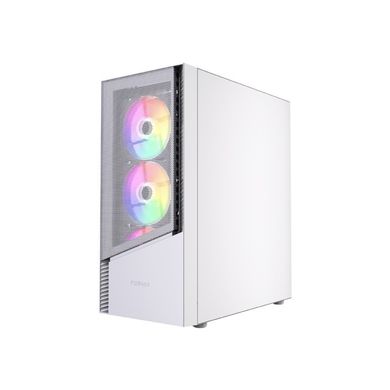 Gembird, Midi Tower Fornax 4300 ATX, obudowa, biała