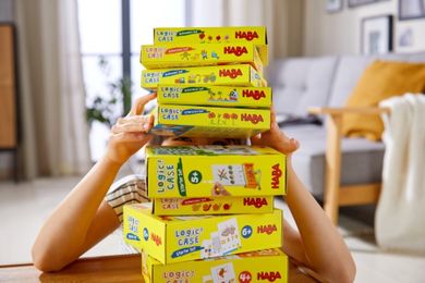 Haba, Logic! Case, Starter Set, gra logiczna