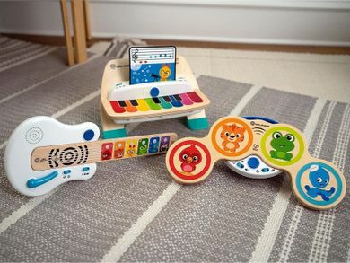 Hape, Baby Einstein, Magiczne dotykowe bębenki, zabawka muzyczna
