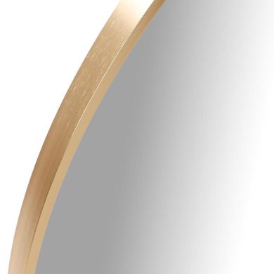 Homla, Elora, lustro, okrągłe złote, 80-80 cm