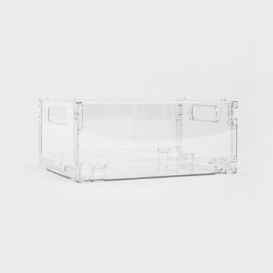 Homla, Kenta, organizer, transparentny, składany, 30,5-20,5-12 cm