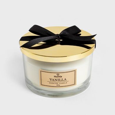 Homla, Moon, świeca zapachowa, Vanilla, 430 g
