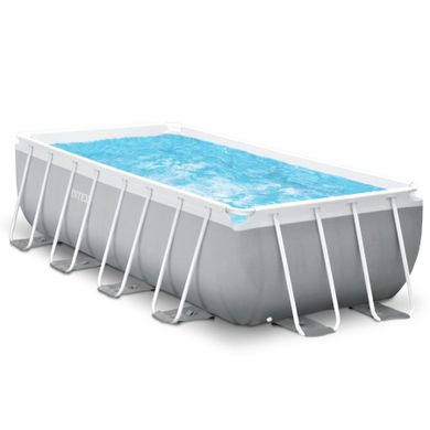 INTEX, Basen ogrodowy stelażowy 488 x 244 x 107 cm zestaw 6w1 INTEX 26792