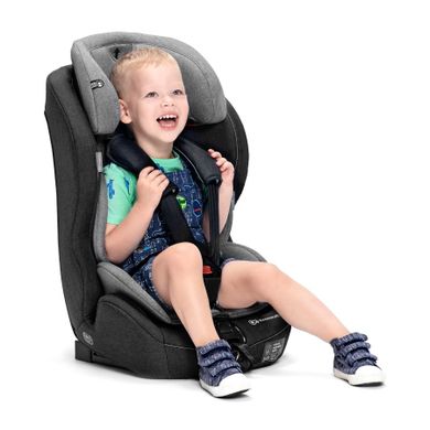 Kinderkraft, Safety-Fix, fotelik samochodowy, 9-36 kg, granatowy