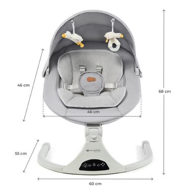 Kinderkraft, Tulsy, bujaczek elektryczny, grey