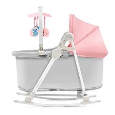 Kinderkraft, Unimo Up, leżaczek, bujaczek, krzesełko 5w1, Pink
