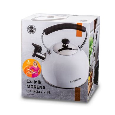 Könighoffer, Morena, czajnik, indukcja, biały, 2,3 l