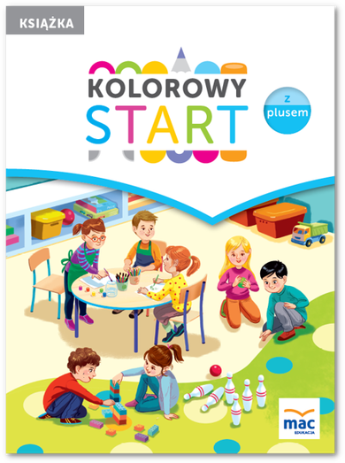 Kolorowy start z plusem. Box