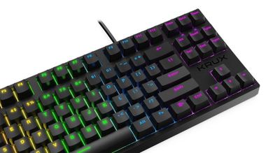 Krux, klawiatura gamingowa, Atax RGB Outemu Brown
