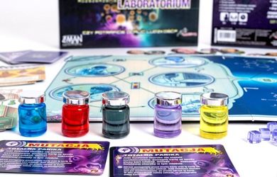 Lacerta, Pandemia: Laboratorium, dodatek, gra strategiczna